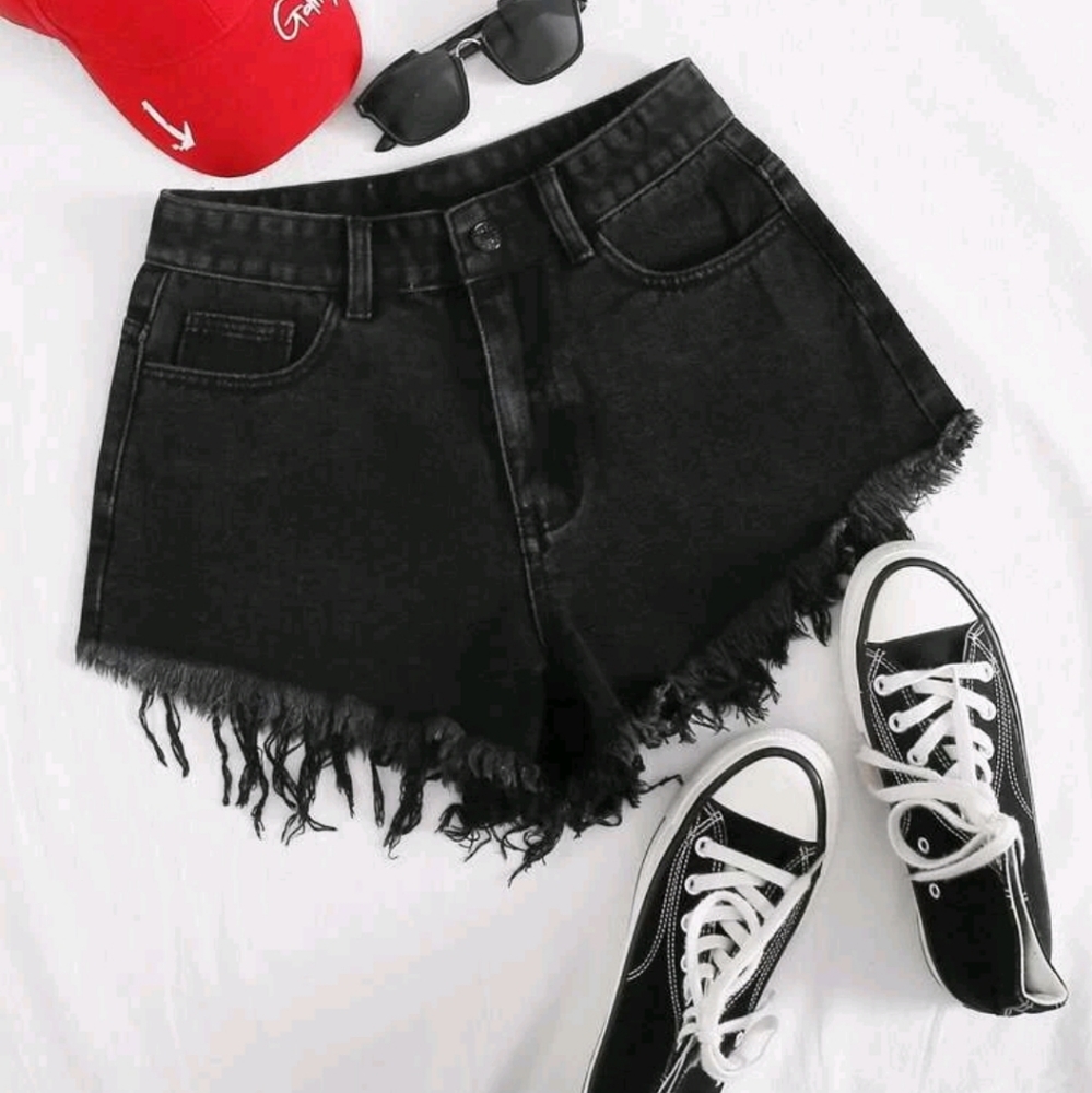 Flame pocket shorts